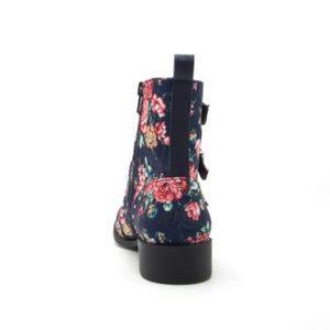 Floral Ankle Boots
